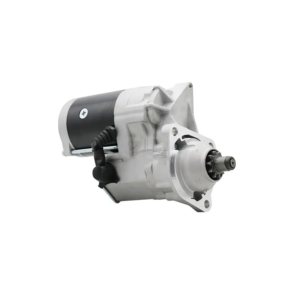 12V 9T Starter Motor YM123900-77010 for Komatsu Skid Steer Loader CK20 CK25 SK1026 SK1020 Excavator PC75R PC95R PC110R