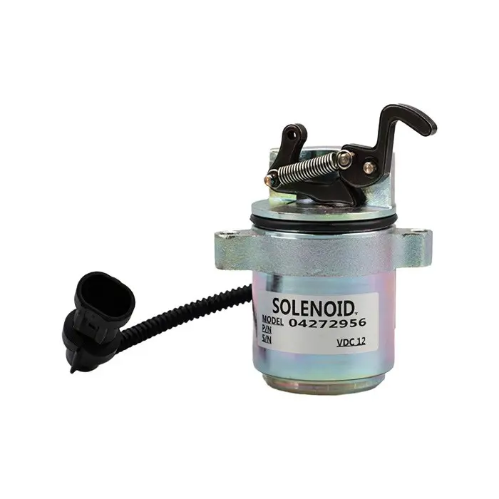 12v Fuel Shutdown Shut off Solenoid Stop Valve 4270581 04272619 for Deutz 1011 Case 360 Backhoe