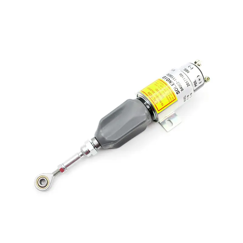 12V Fuel Stop Oil Solenoid Valve B4002-1115030 for Yuchai Komatsu Excavator PC60-7 PC120-7 PC200-7 12V Fuel Stop Oil Solenoid Valve B4002-1115030 for Yuchai Komatsu Excavator PC60-7 PC120-7 PC200-7