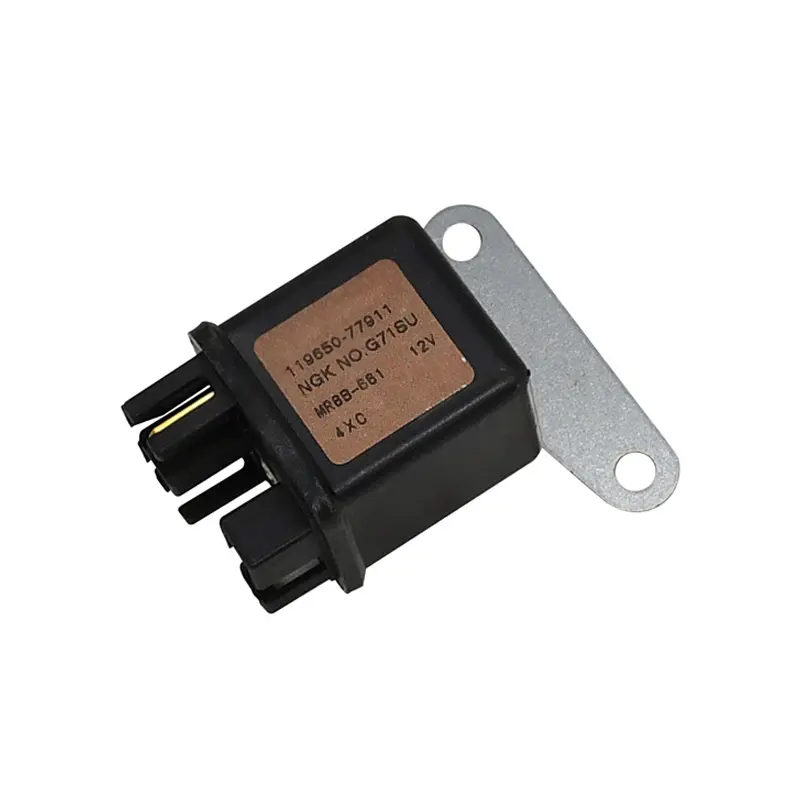 12V Glow Plug Safe Relay 119650-77911 for Yanmar Engine 4TNV94 Excavator Hyundai R50 R60 Daewoo DH60-7 Volvo EC55BLC