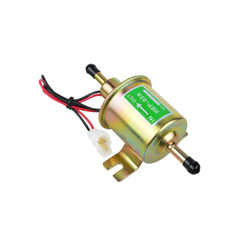 12V PSI Gas Diesel Inline Low Pressure Electric Fuel Pump HEP-02A for Yanmar