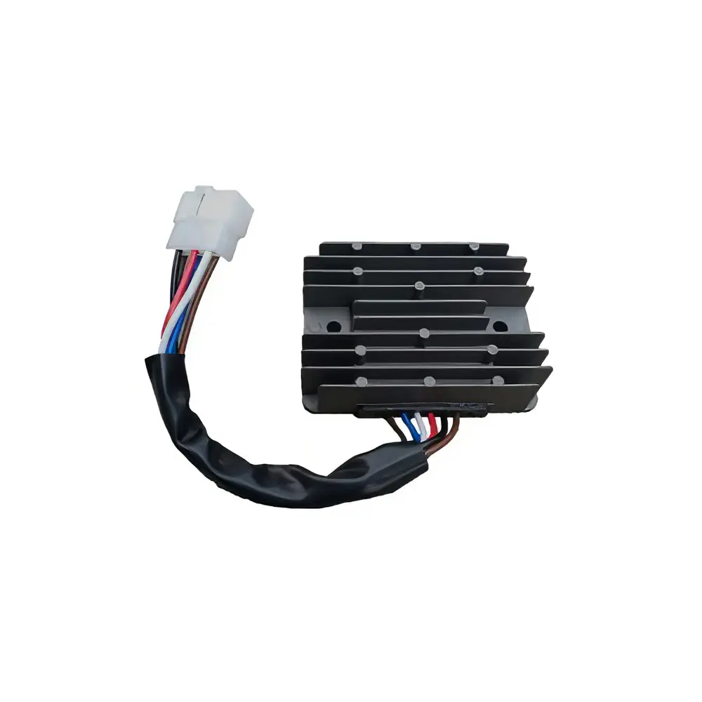 12V Rectifier Regulator 6 Wire Plug 15351-64600 For Kubota Excavator K KH KX U SERIES