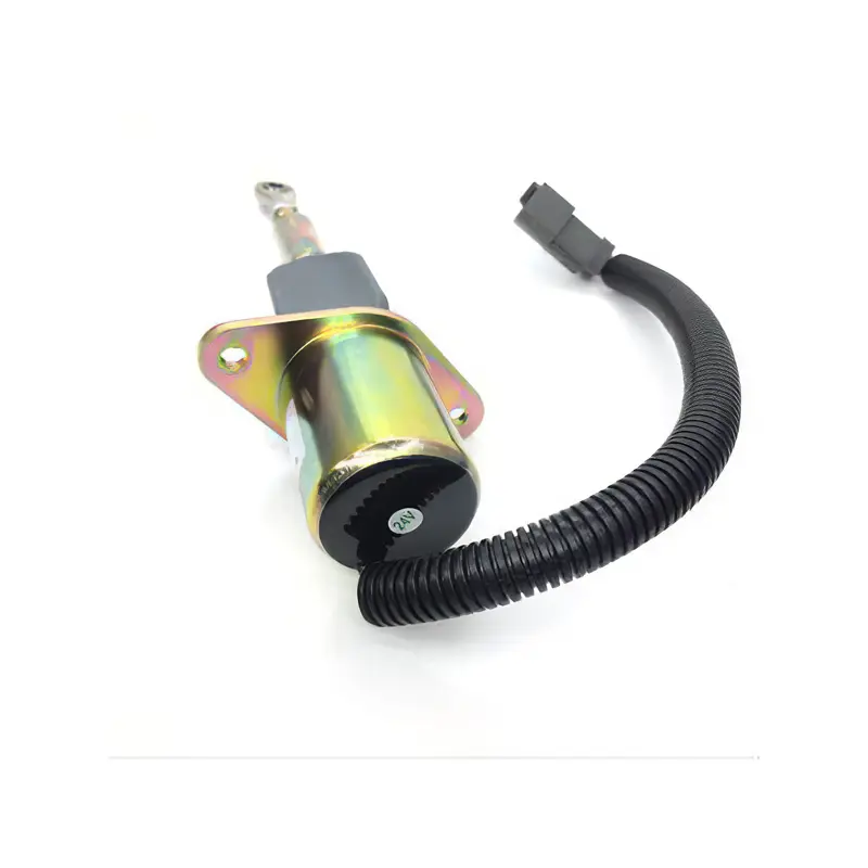 12V Stop Solenoid For Komatsu Excavator PC55 12V Stop Solenoid For Komatsu Excavator PC55