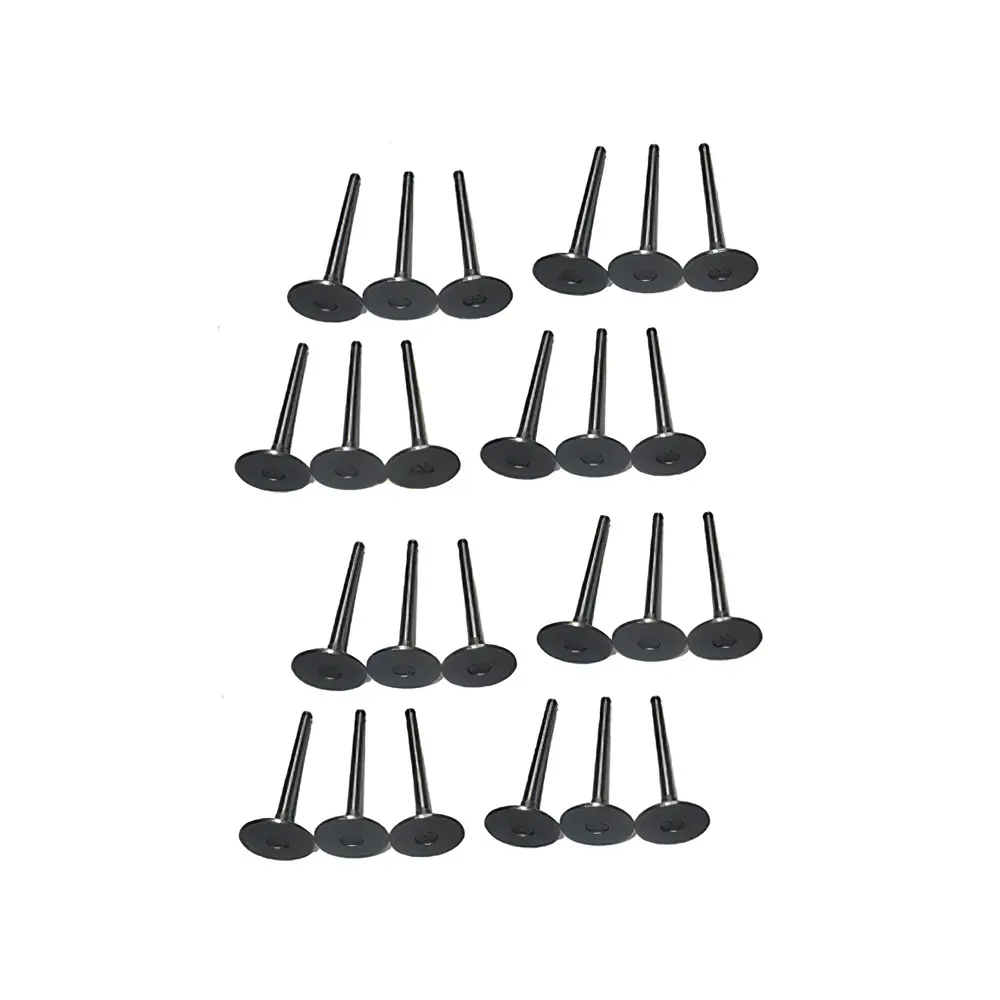 1 Set Intake Exhaust Valves for Mitsubishi S6B-TA Engine Caterpillar CAT E650 Excavator