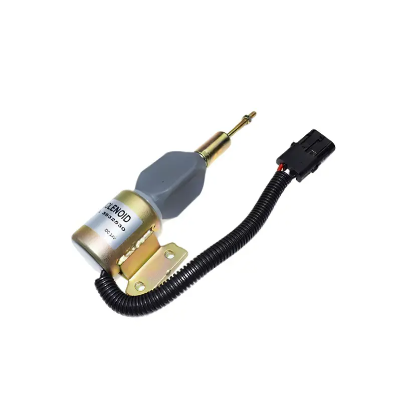 24V Fuel Shut Off Solenoid 3932329 SA-4891-24 for Cummins 5.9L 6BT Engine