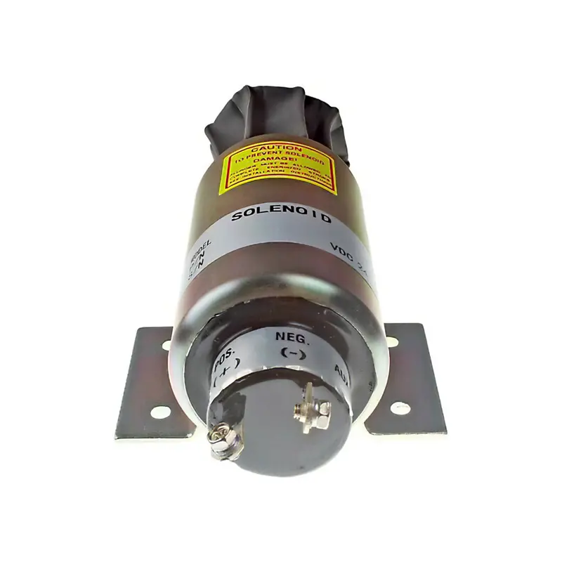 24V Stop Solenoid 226-4630 for Mitsubishi Engine S12A Kohler Generator 750REOZM