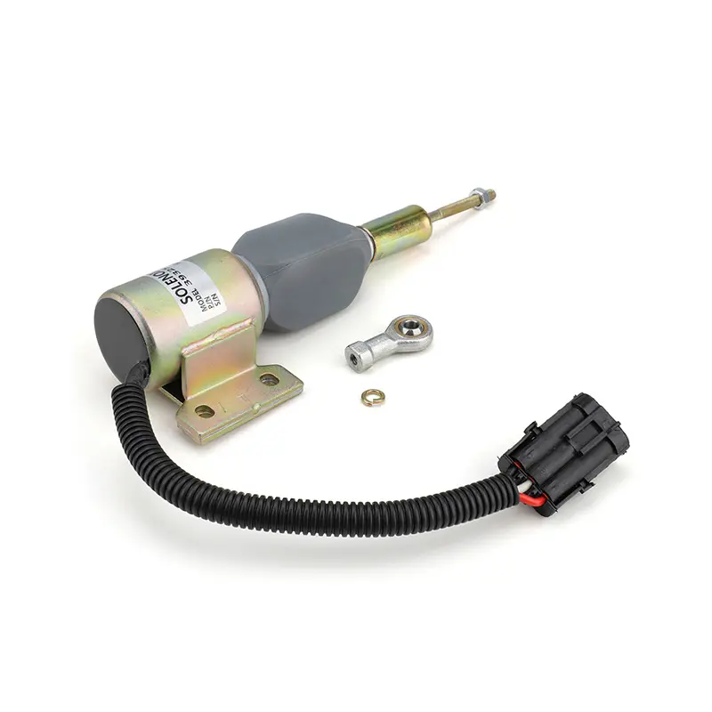24V Stop Solenoid 6733-81-9110 for Komatsu Bulldozer TD-12C TD-12CXP