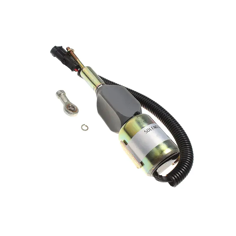 24V Stop Solenoid 6733-81-9110 for Komatsu Grader GD530A-2C GD530AW-2B GD530A-2C
