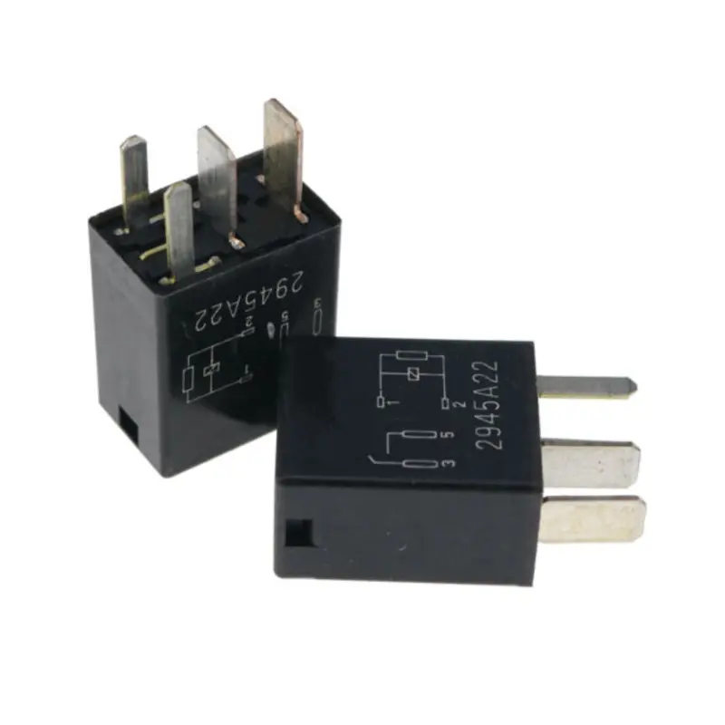 2X 4-PIN Relay Black Multi-Purpose Relay 8T2T-14B192-AA for Fusion F-250 F150 2X 4-PIN Relay Black Multi-Purpose Relay 8T2T-14B192-AA for Fusion F-250 F150