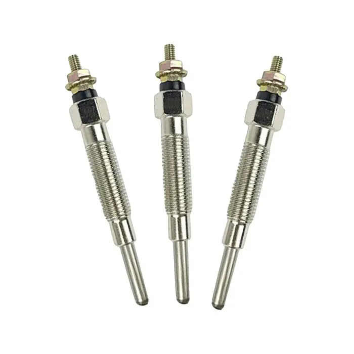 3 PCS Glow Plug For Mitsubishi S3L2 Engine Peljob EB250 EB300 EB306 Excavator 3 PCS Glow Plug For Mitsubishi S3L2 Engine Peljob EB250 EB300 EB306 Excavator