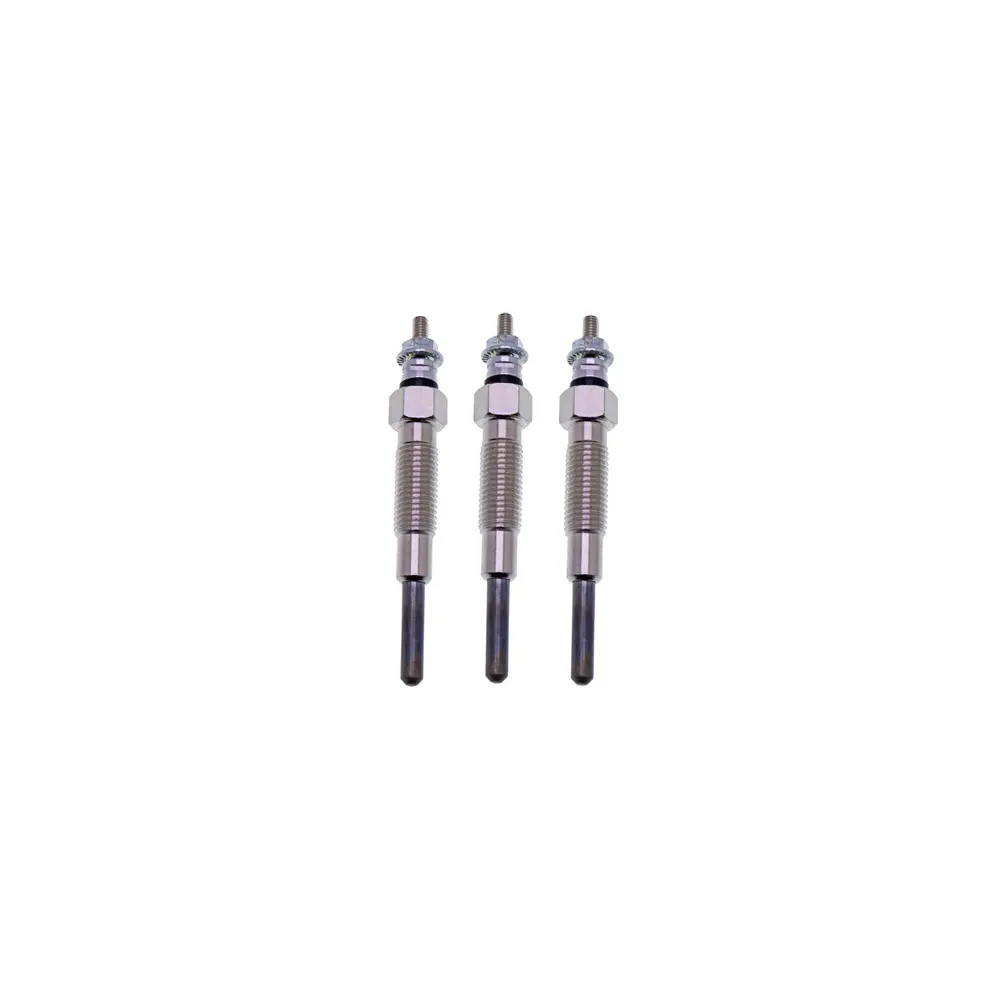 3 PCS Glow Plug YM129795-77800 for Komatsu Engine 2D68E-3A 3D63-1A 3D72-2B 3D74E-3C Excavator PC12R-8 PC15R-8