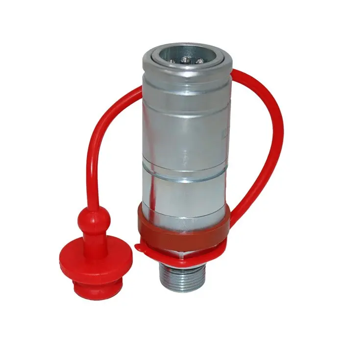 Buy 3CFPV Push Pull Valve Breakaway Hydraulic Female Quick Coupler with Cap for John Deere 5720 5820 6010 6020 6110 6200 7130 7530