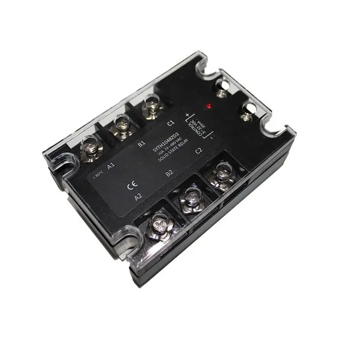 3-Phase Solid State Relay SA3-4030D Load 40-530VAC 30A SSR Input 4-32VDC