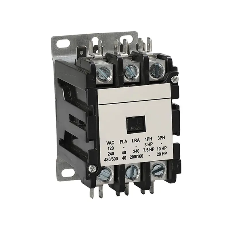 40A 2 Pole 120V Contactor Single Phase AC Contactors HCDPY212040CC 40A 2 Pole 120V Contactor Single Phase AC Contactors HCDPY212040CC