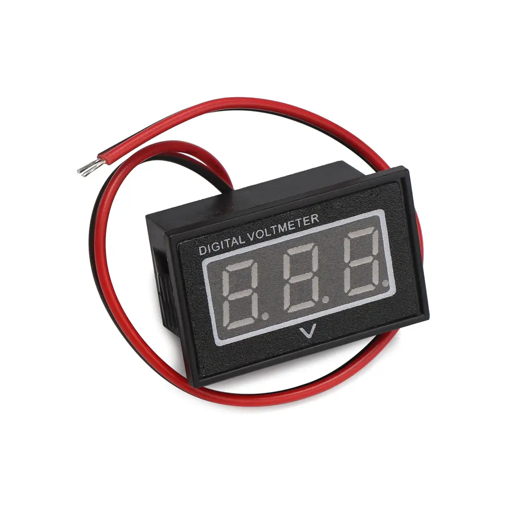 Buy 48V Blue Digital Voltmeter DC15-120V