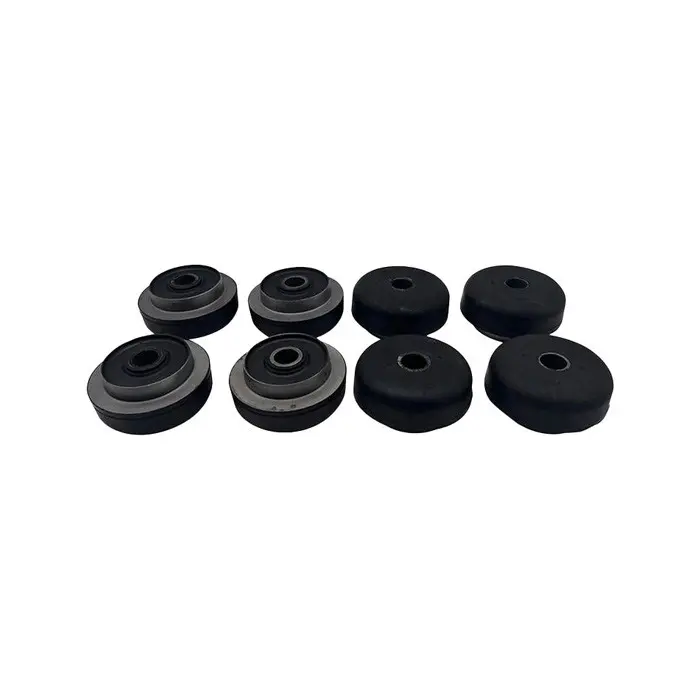 8 PCS Engine Mounting Rubber Cushion Feet Bumper for Hitachi Excavator EX60