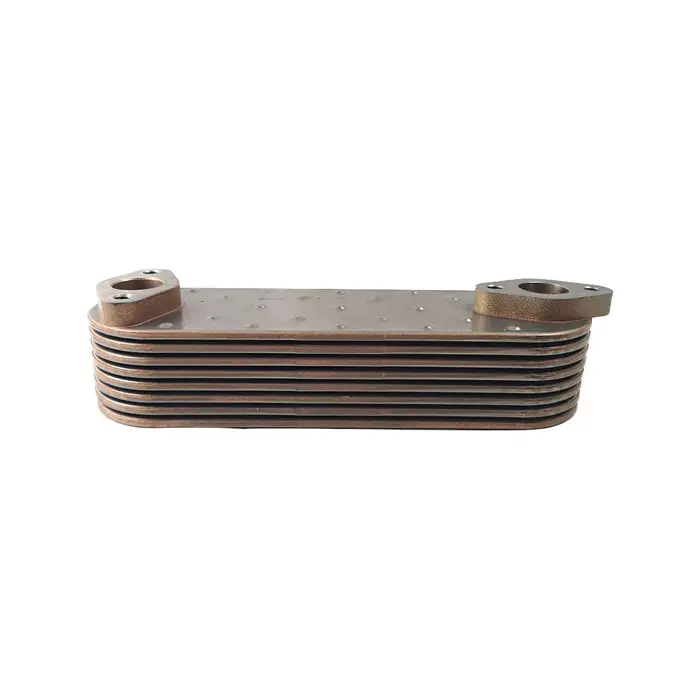8P Oil Cooler Core for Daewoo Doosan Engine D1146