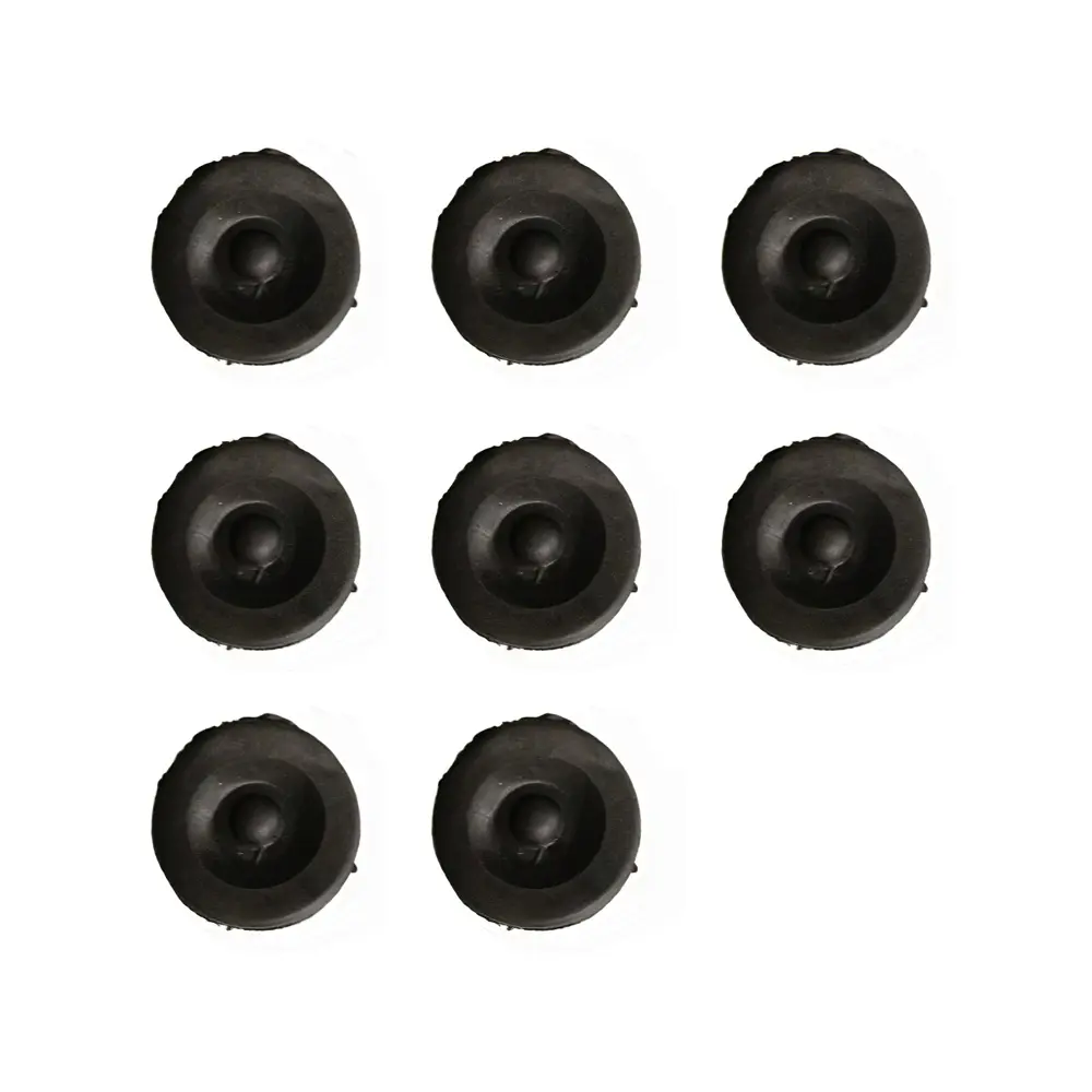 8Pcs Black Rubber Grease Plug Hub Dust Cap TLU31-0009 for Dexter EZ Lube Trailer Camper Axle