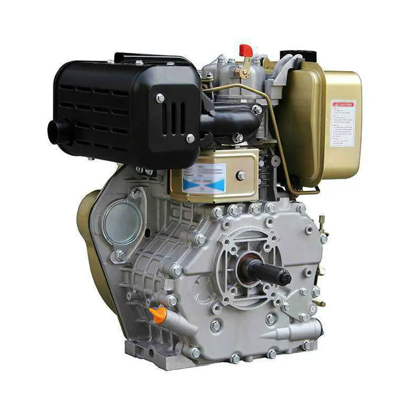 9.4HP 6.5KW Air Cooled Single Cylinder Engine 186FA for Micro Tiller Cultivator Tractor Generator Compactor Sprayer