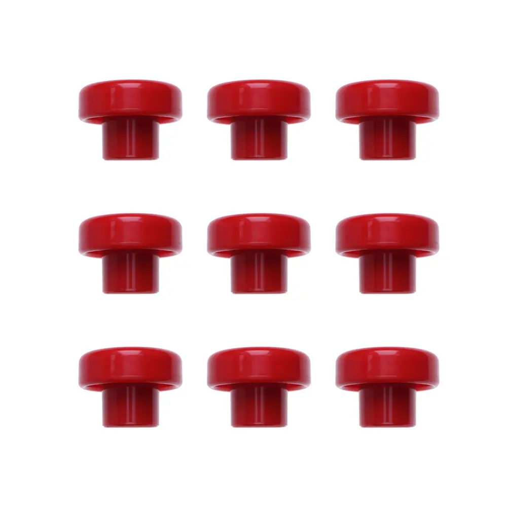 9 pcs Red Buttons for E-Stop Switch ED250B-1 ZJK-250 250A Emergency Stop switch for Albright Electric Stacker Forklift Pallet Car