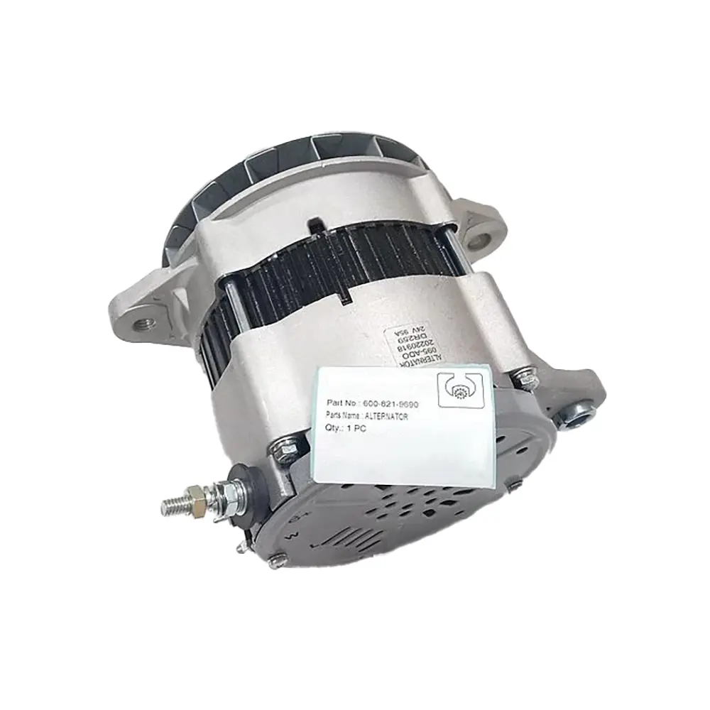Alternator 600-821-9690 For Komatsu Excavator PC400-7 PC450-6 Engine 6D125