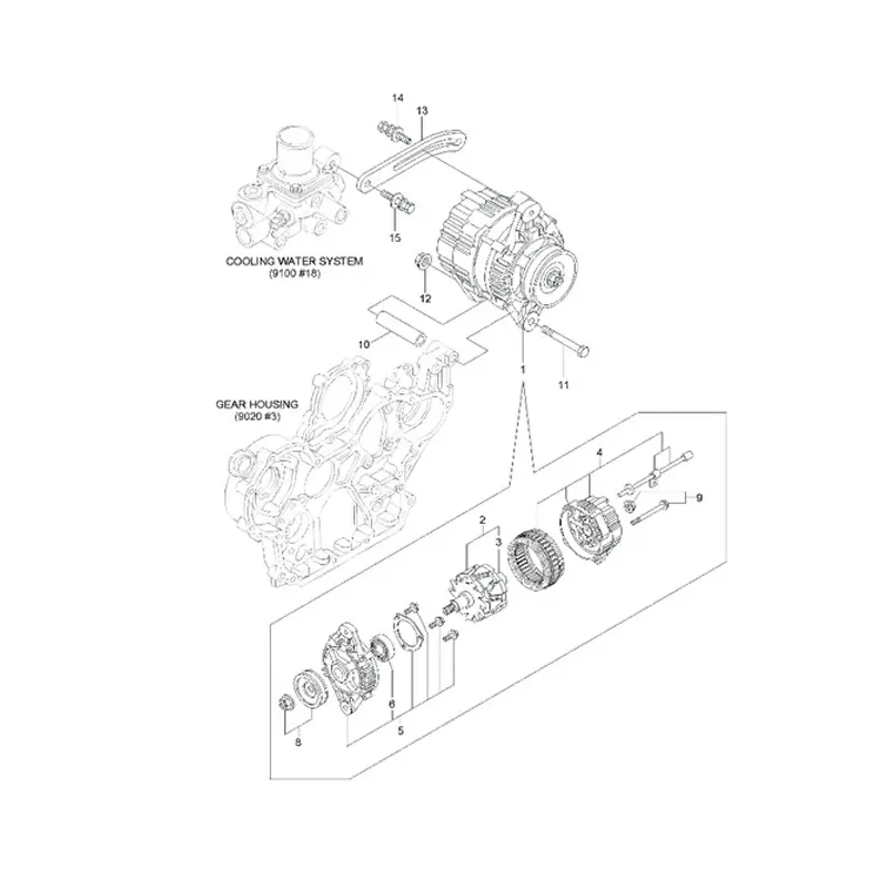Alternator XJAU-00980 For Hyundai Excavator R55-7A R55-9 R60-9S R55W-9 R60W-9S R55W-7A R60CR-9 R80-7A R80CR-9 Alternator XJAU-00980 For Hyundai Excavator R55-7A R55-9 R60-9S R55W-9 R60W-9S R55W-7A R60CR-9 R80-7A R80CR-9