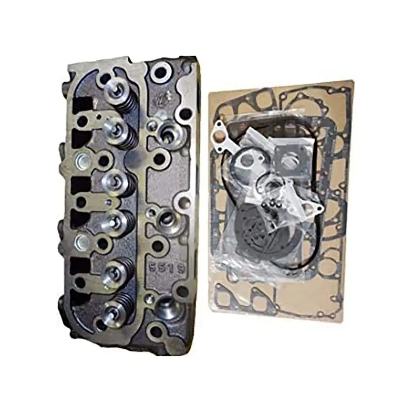 Complete Cylinder Head + Full Gasket Kit 15532-03040 for Kubota D950 D950A Engine