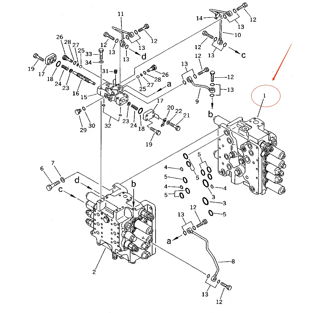 Control Valve Assy 709-79-22202 for Komatsu PC220LC-5 PC220-5 PC200LC-5X PC200LC-5S PC200LC-5 PC200-5X PC200-5S PC200-5 Original Used Control Valve Assy 709-79-22202 for Komatsu PC220LC-5 PC220-5 PC200LC-5X PC200LC-5S PC200LC-5 PC200-5X PC200-5S PC200-5 Original Used