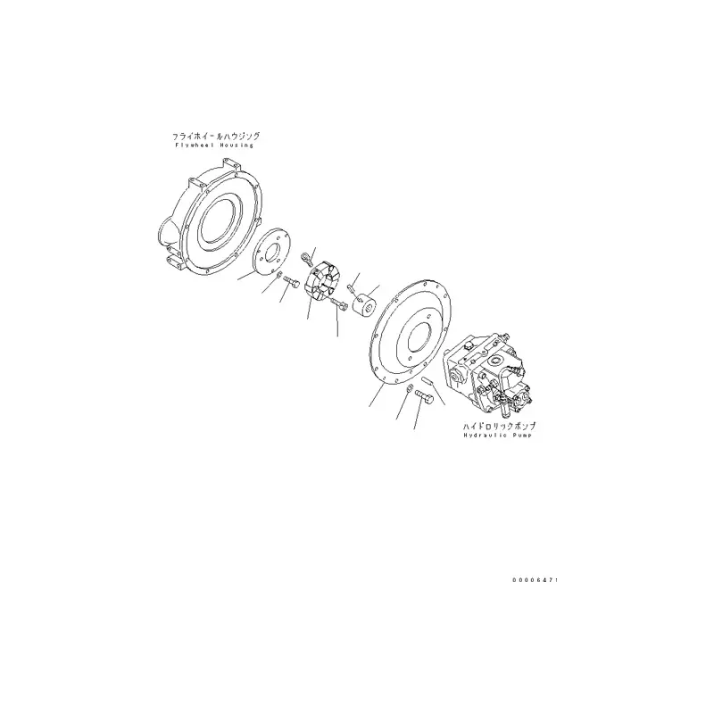 Buy Coupling Assy 20P-01-81200 for Komatsu Excavator PC28UU-3 PC27R-8