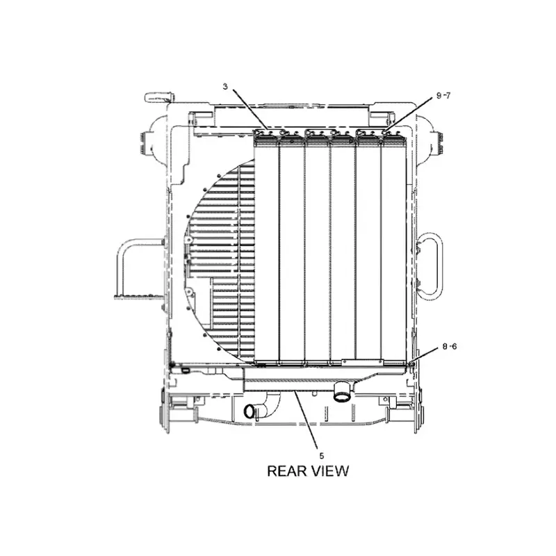 Engine Radiator Core 2200538 for Caterpillar Engine C15 CAT 583T 587T PL83 PL87 D8N D8R D8T Engine Radiator Core 2200538 for Caterpillar Engine C15 CAT 583T 587T PL83 PL87 D8N D8R D8T
