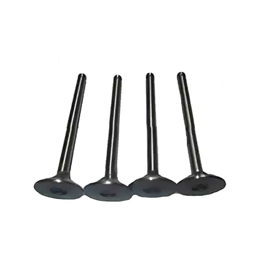 Exhaust Valve 4 Units 1 Set For Hyundai Mini Excavator R80-CR-9 Yanmar Engine 4TNE98 Komatsu Engine 4D98E