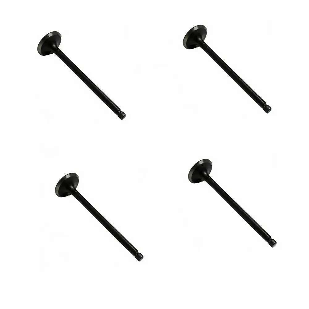 Exhaust Valve 4 Units 1 Set For Komatsu Crawler Tractor D21A-7-M D21Q-7-M Yanmar Engine 4TNE94 Komatsu Engine 4D94E