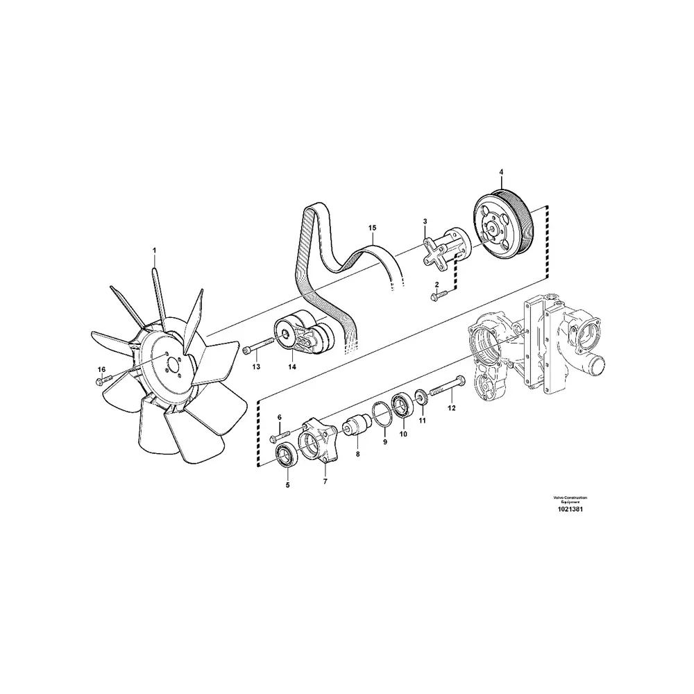 Fan Support VOE20450754 for Volvo Excavator EC135B EC140B EC160B EC180B EC200B EC250D EC290B EC300D ECR145C ECR235C Fan Support VOE20450754 for Volvo Excavator EC135B EC140B EC160B EC180B EC200B EC250D EC290B EC300D ECR145C ECR235C