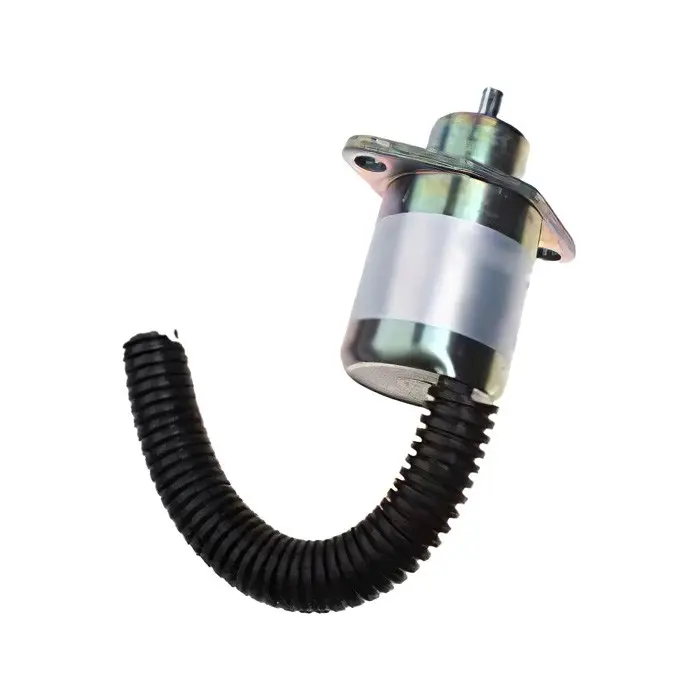 For Caterpillar CAT 236 246 248 252 262 267 277 287 12V Fuel Shutoff Solenoid 173-1338