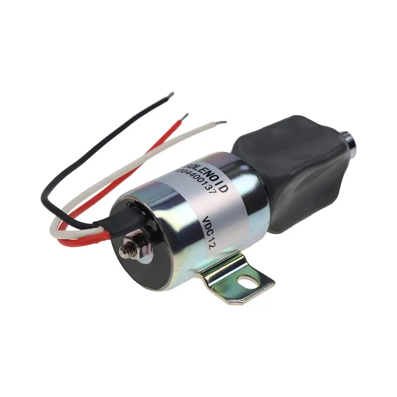 Fuel Shutdown Solenoid 1756ES-12E3ULB1S5 SA-4735-12 for Hyundai Excavator R200-5E R200-5