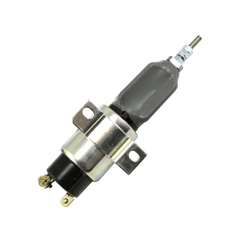 Fuel Shutoff Solenoid 1751-12E7U1B1S5A for Cummins Caterpillar CAT Excavator E70B E320