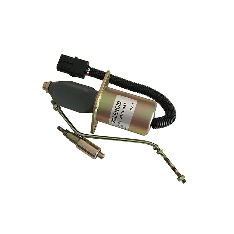 Fuel Shutoff Solenoid Valve 3935459 SA-4763-24 24V for Cummins 8.3L 5.9L Engine Fuel Shutoff Solenoid Valve 3935459 SA-4763-24 24V for Cummins 8.3L 5.9L Engine