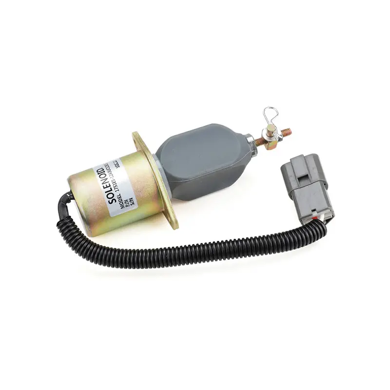 Fuel Solenoid 3991196 for Cummins Liebherr Excavator R914 + Fuel Solenoid 3991196 for Cummins Liebherr Excavator R914 +