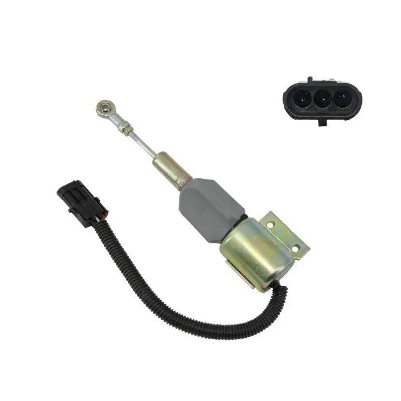 Fuel Solenoid J932530 for Case 1150G 521D 621C 850G CX130 CX160 Wheel Loader Fuel Solenoid J932530 for Case 1150G 521D 621C 850G CX130 CX160 Wheel Loader