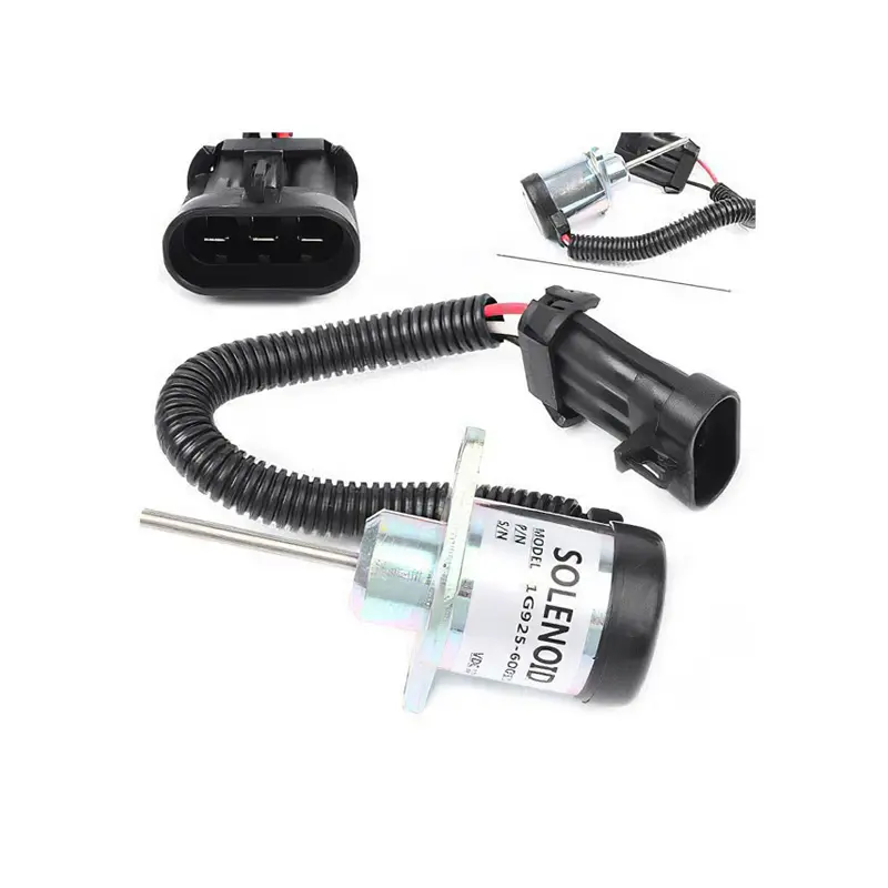 Fuel Stop Solenoid YF1-68516-00-10 YF1-68516-00-14 for Yamaha Generator EDL13000STE EDL7000SE EDL11000SE EDL11000SD EDL7000SDE