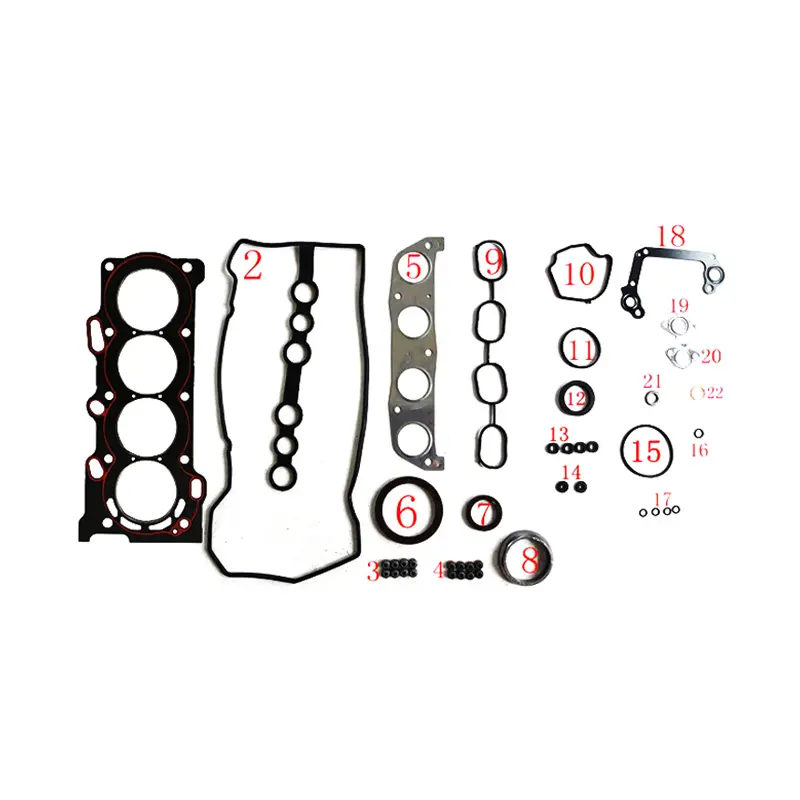 Full Overhaul Gasket Kit for Toyota 2D Engine DA110 DA115 DA118 Truck