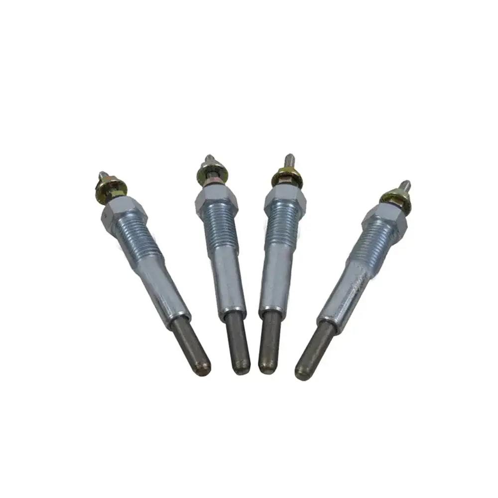 Glow Plug 4 Units 1 Set For Doosan Crawler Excavator DX60R Yanmar Engine 4TNV98 Glow Plug 4 Units 1 Set For Doosan Crawler Excavator DX60R Yanmar Engine 4TNV98