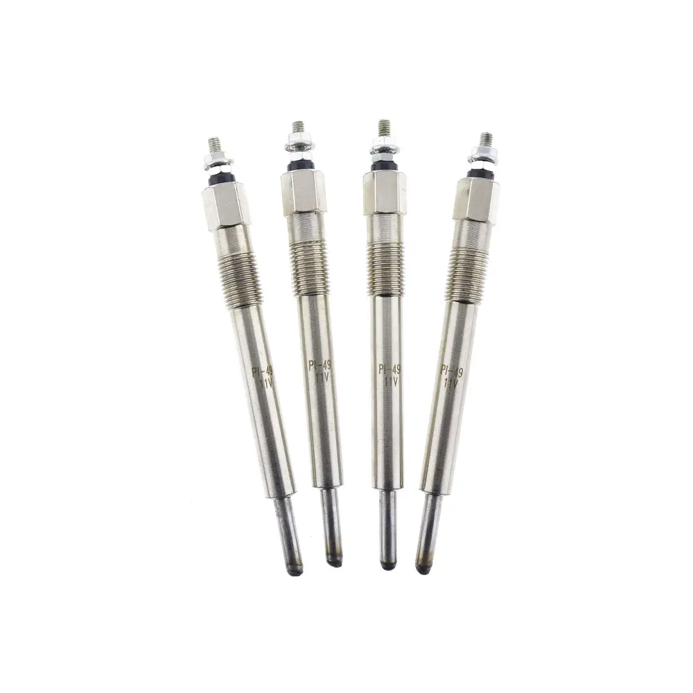 Glow Plug 4 Units 1 Set For Komatsu Midi Excavator PC70FR-1 PC75R-1 PC75R-2 Yanmar Engine 4TNE98 Komatsu Engine 4D98E Glow Plug 4 Units 1 Set For Komatsu Midi Excavator PC70FR-1 PC75R-1 PC75R-2 Yanmar Engine 4TNE98 Komatsu Engine 4D98E
