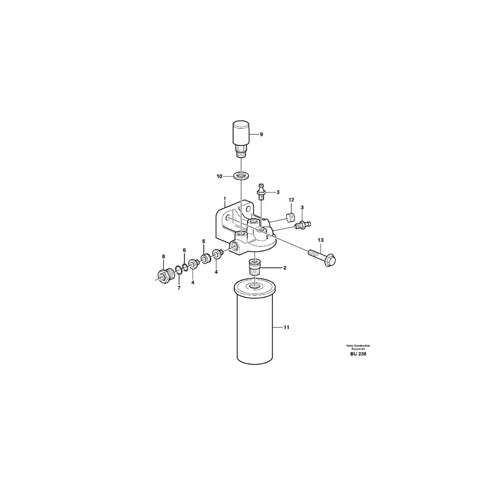 Hand Pump VOE20412750 VOE11716756 for Volvo Excavator EW230B EW200 EW145B EC650 EC460B EC450 EC390