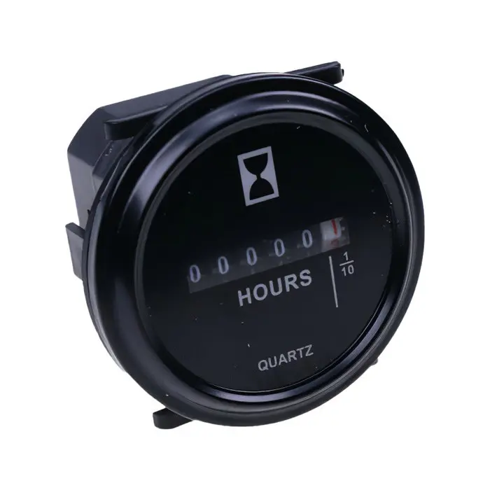 Hour Meter 10-80 Volts 19506GT for Genie GR-08 GR-12 GR-15 GS-1530 GS-1532 GS-1930 GS-1932 GS-2032 GS-2046 GS-3268 GS-2669 GS-3384 GS-5390 GS-3390