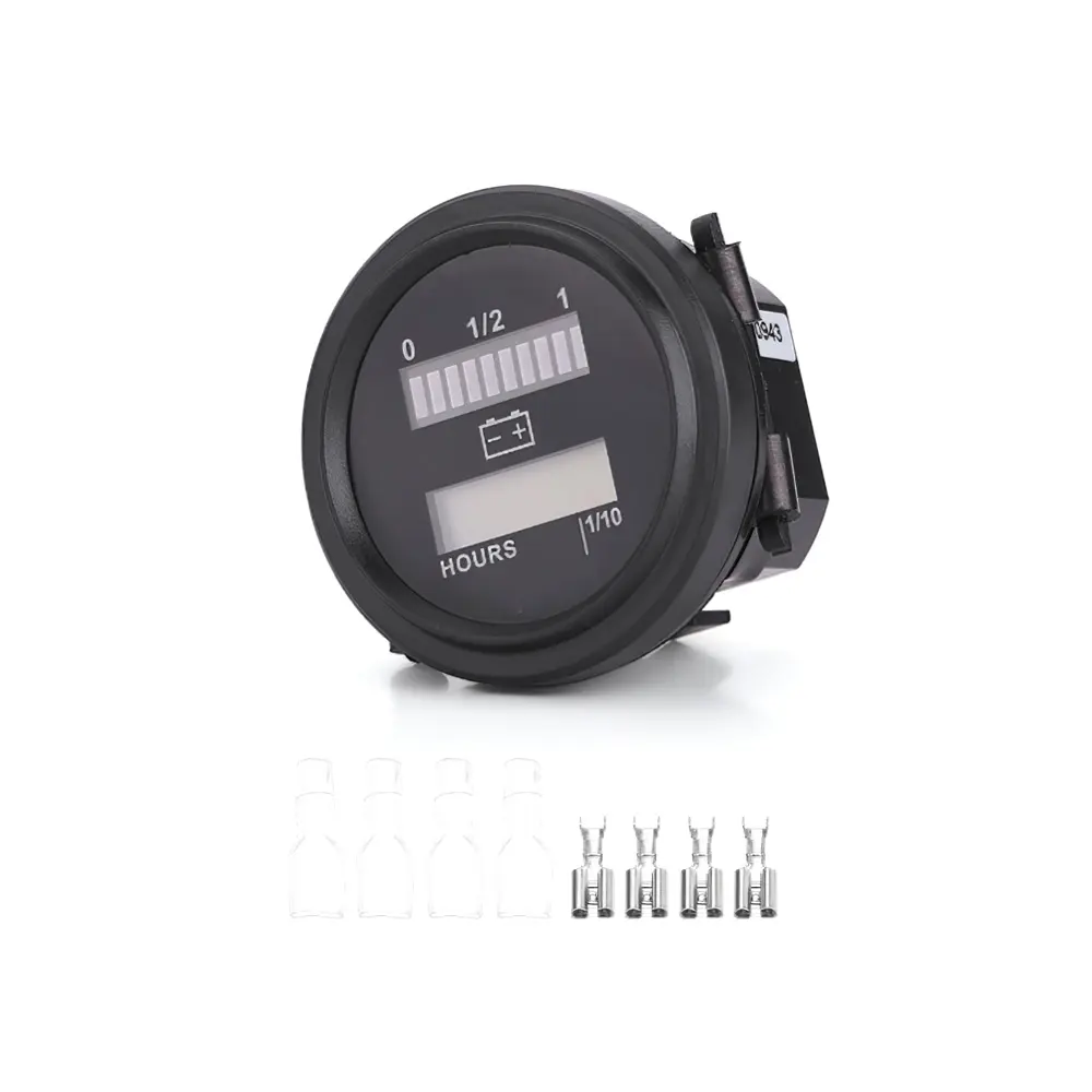 Hour Meter Battery Gauge 2420106 for JLG 45HA E600J E600JP M600J M600JP