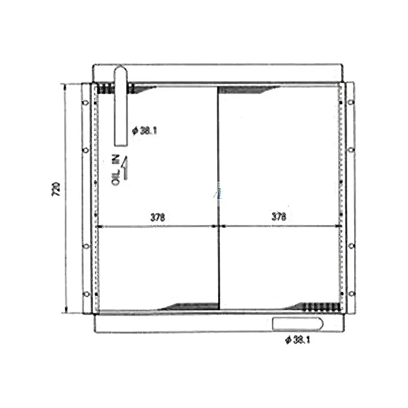Hydraulic Oil Cooler 2452U384S1 For Kobelco Excavator SK07N2 K907 K907LC MD200BLC Hydraulic Oil Cooler 2452U384S1 For Kobelco Excavator SK07N2 K907 K907LC MD200BLC