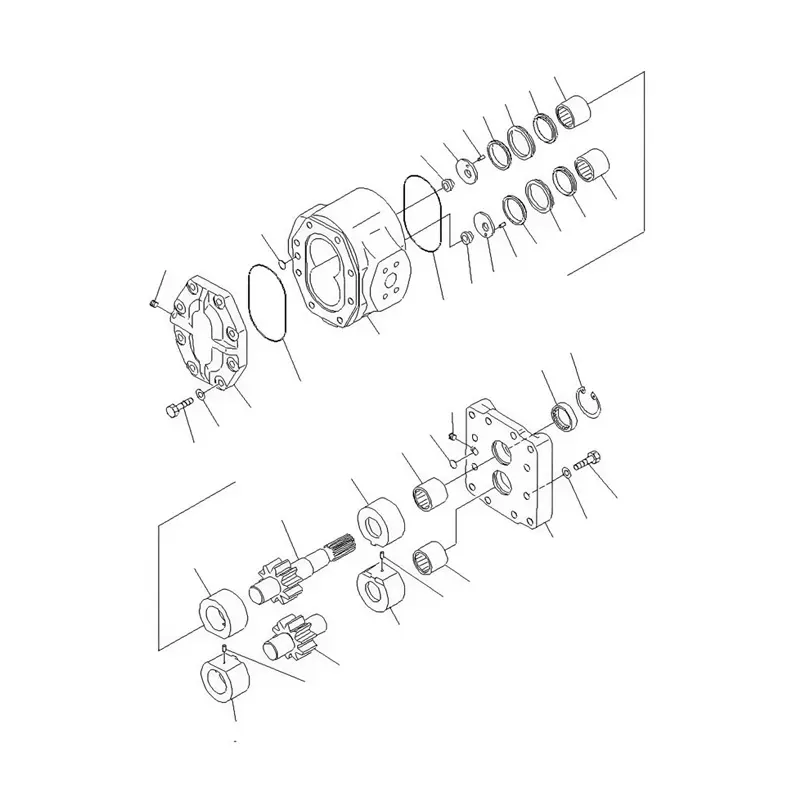 Hydraulic Pump 07436-66101 07436-66102 For Komatsu Pipelayer D155C-1 D155C-1P D155C-1P-ZZ D355C-3 Hydraulic Pump 07436-66101 07436-66102 For Komatsu Pipelayer D155C-1 D155C-1P D155C-1P-ZZ D355C-3