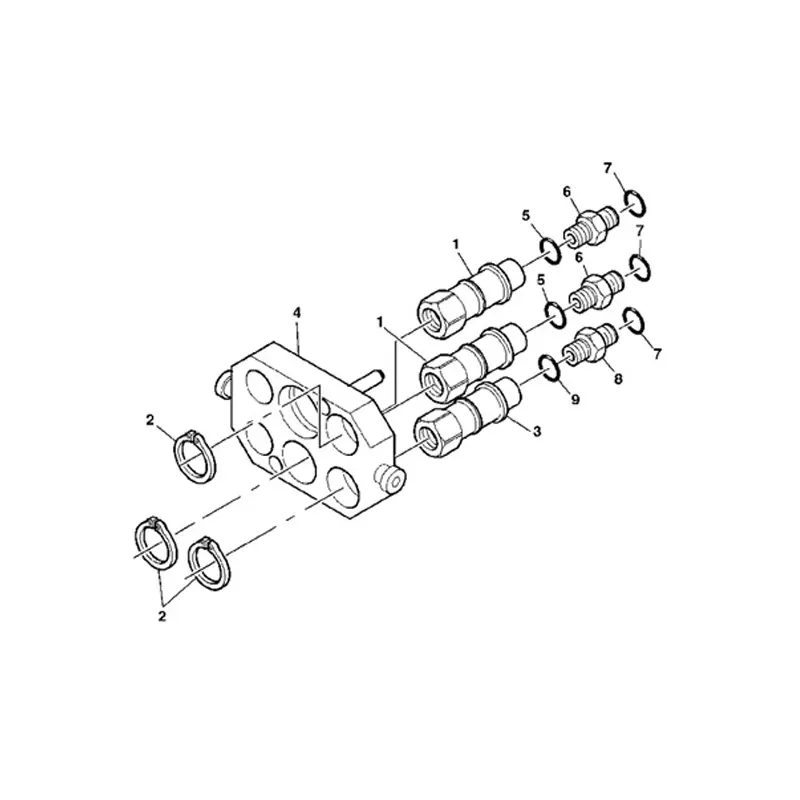 Buy Hydraulic Quick Coupler Socket AH225668 for John Deere 1092 600 606 608 612 616 618 620 622 625 6.8L