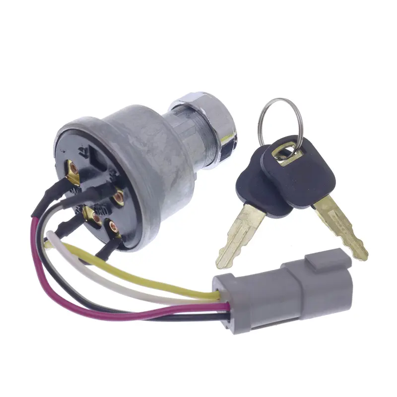 Buy Ignition Switch 142-8858 With 2 Keys for Caterpillar Loaders 906 257B 267B 268B 420D